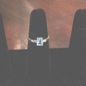 Blue Topaz Ring